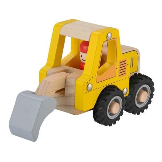 Magni - Wooden rooter with rubber wheels (5597)