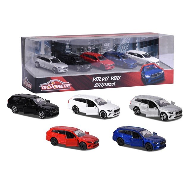 Majorette - Volvo V90 Giftset (5 pcs) (212057615SDN)