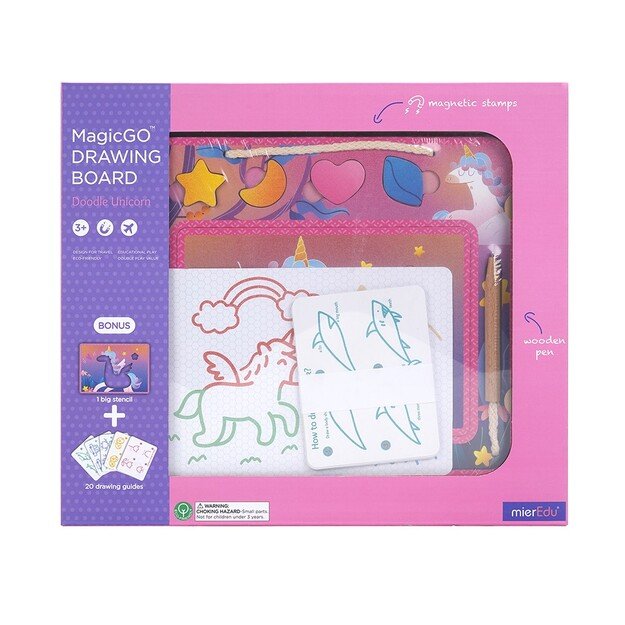 mierEdu - Magic Go Drawing Board - Doodle Unicorn - (ME223)