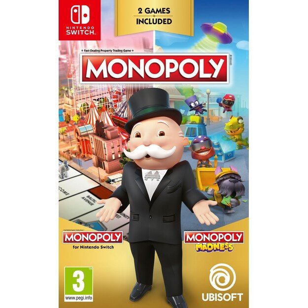 Monopoly + Monopoly Madness
      
        - Nintendo Switch