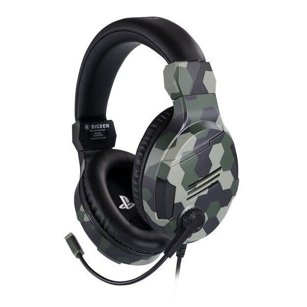 Nacon  PS4 Gaming Headset V3 - Green - Headset - Sony