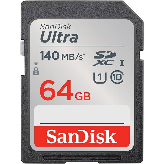 SANDISK - SDXC Ultra 64GB 140MB/s