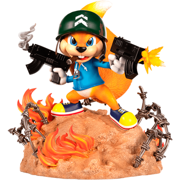 First4Figures - Conker (Soldier Conker) RESIN Statue