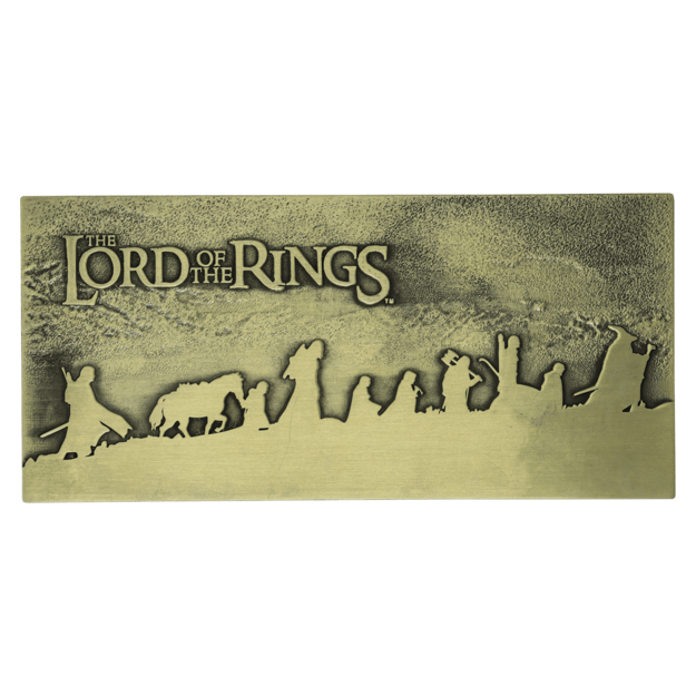 The Lord of the Rings Limited Edition The Fellowship Plaque