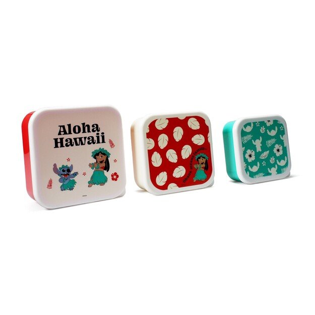 Disney - Snack Boxes Set of 3 - Lilo & Stitch (LBOX3DC05)