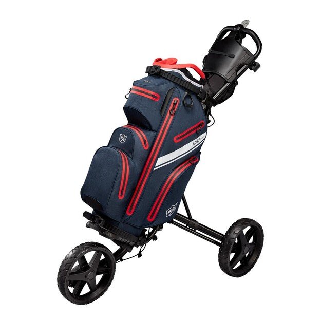 Wilson - Exo Dry Cart Bag Navy & Red