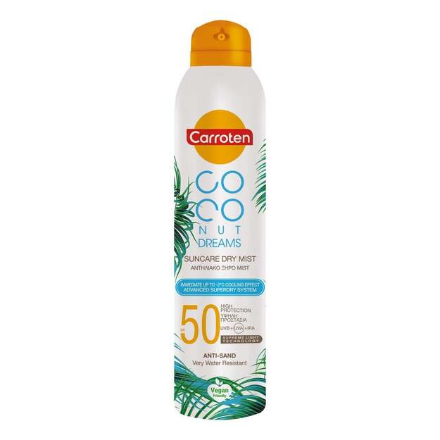 Carroten - Carroten Dry Mist SPF 50 Coconut Dreams 200 ml