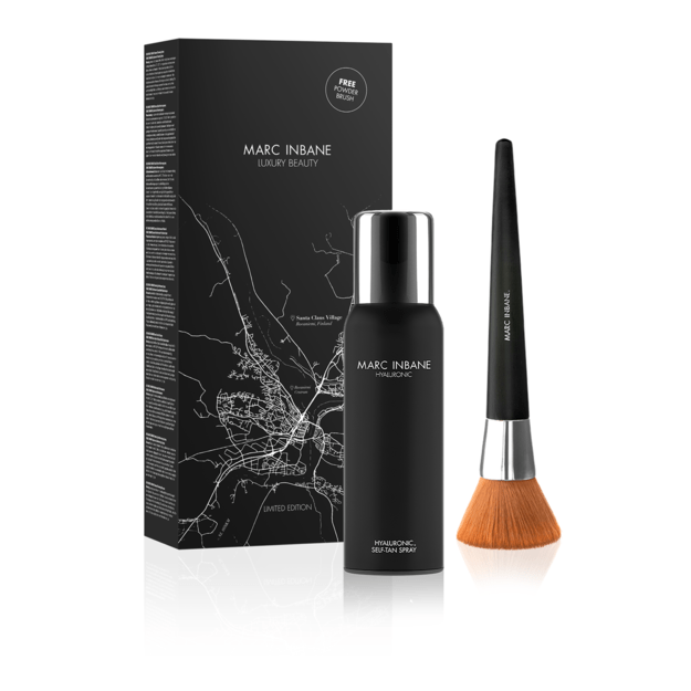 MARC INBANE - X-Mas Set Hyaluronic Self Tanning Spray + Free Powder Brush - 100 ml