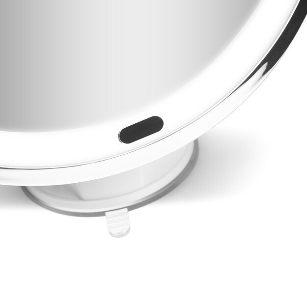 Gillian Jones - Suction Cup Mirror w. Adjustable LED Light, Touch Function & 10x Magnification