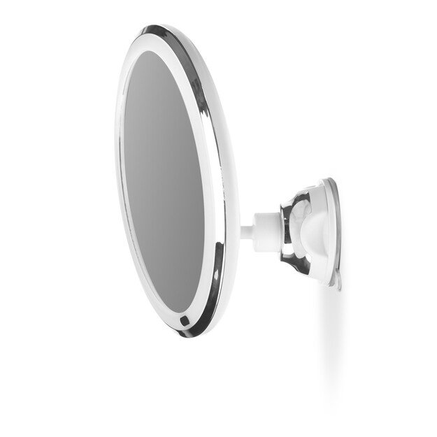 Gillian Jones - Suction Cup Mirror w. Adjustable LED Light, Touch Function & 10x Magnification