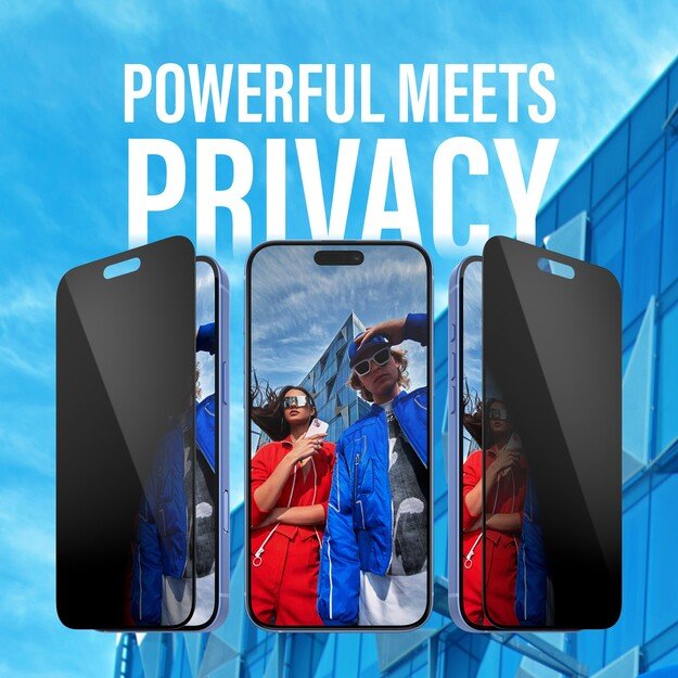 PanzerGlass - Screen Protection Privacy - iPhone 16 Plus - Ultra Wide Fit