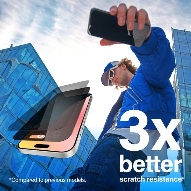 PanzerGlass - Screen Protection Privacy - iPhone 16 Plus - Ultra Wide Fit