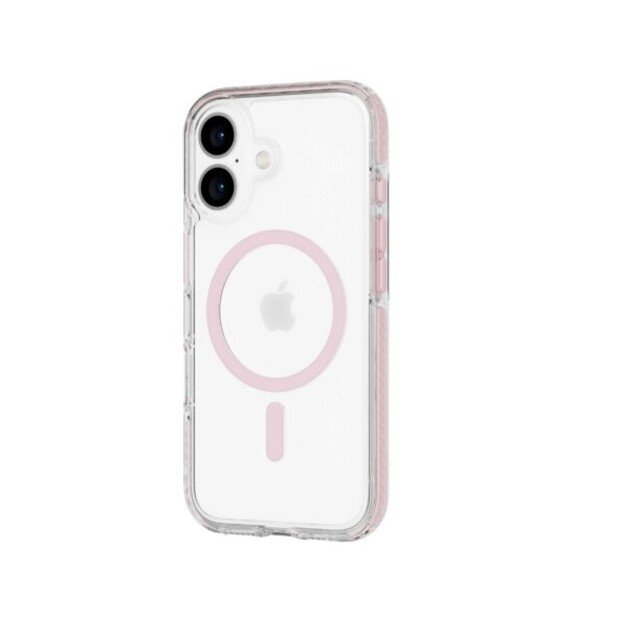 Tech21 - Evo Crystal - Cover - iPhone 16 - MagSafe - Pink