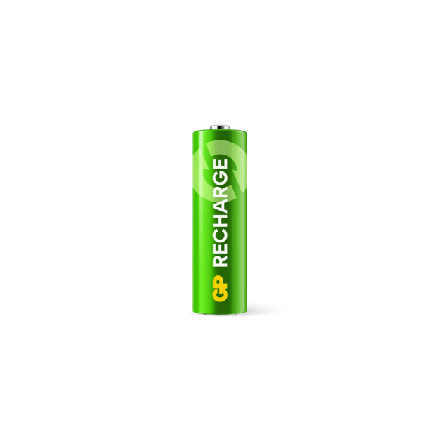 GP - Recharge Rechargeable Battery, Size AA, 1300 mAh, 4-pack