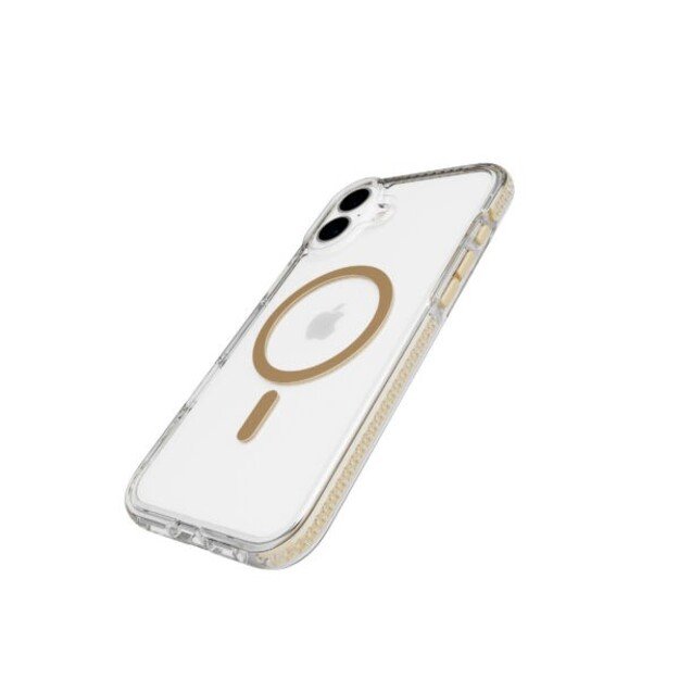 Tech21 - Evo Crystal - Cover - iPhone 16 Plus - MagSafe - Gold