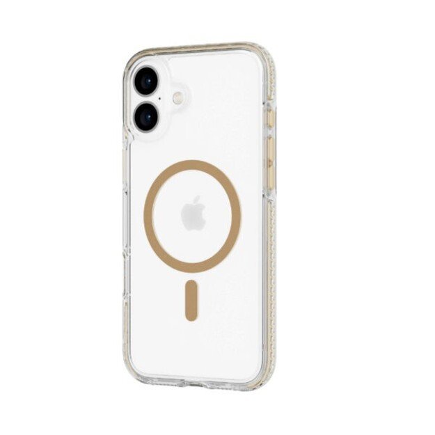 Tech21 - Evo Crystal - Cover - iPhone 16 Plus - MagSafe - Gold