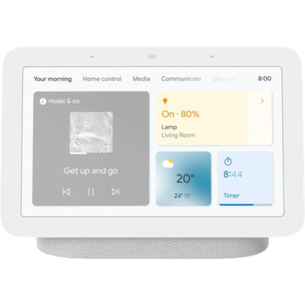 Google - Nest Hub 2nd Generation Chalk