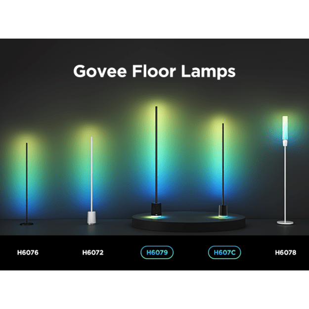 Govee - Floor Lamp 2 - Black – Elevate Your Home Ambiance