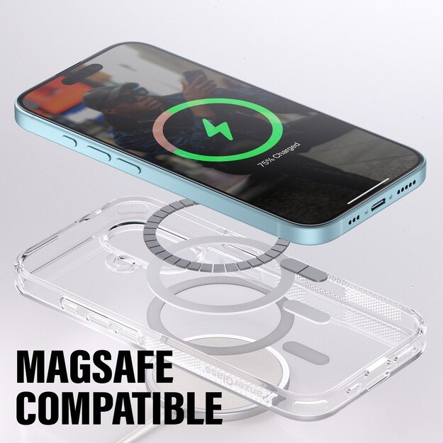 PanzerGlass - HardCase MagSafe - iPhone 16 - White