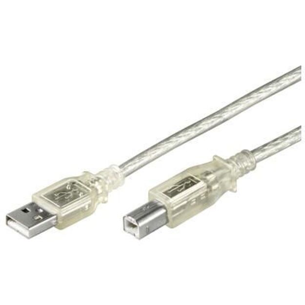 MicroConnect - USB2.0 A-B Cable, 1m