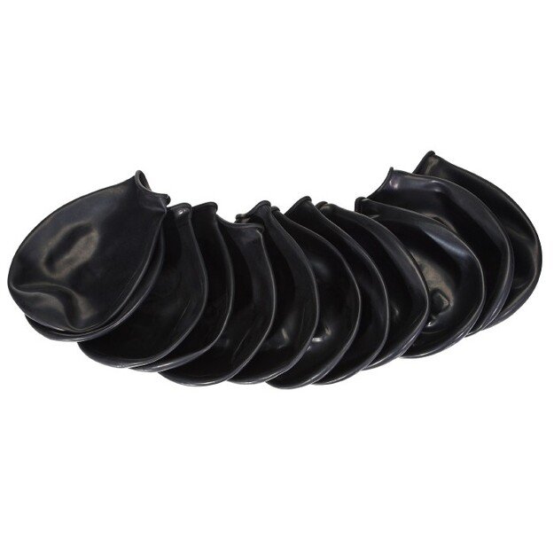 Pawz - Dog shoe XL 12.7cm black 12 pcs - (278098)