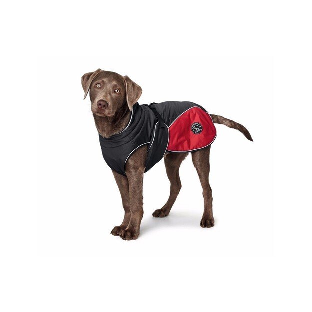 Hunter - Dogcoat Uppsala Cozy 45 cm Anthracite/Red - (65431)