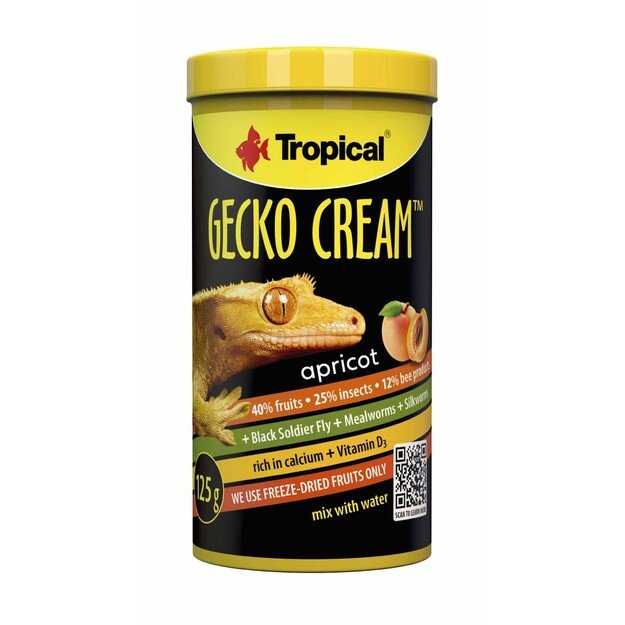 TROPICAL - Gecko Cream Apricot 100Ml - (260.4000)