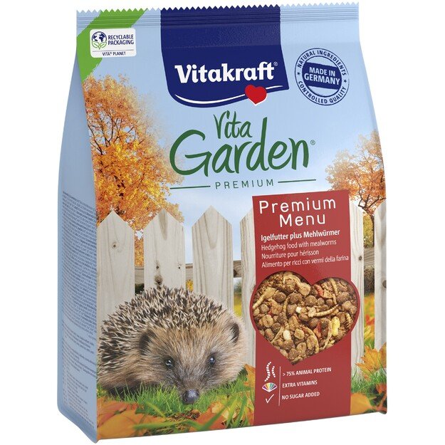 Vitakraft - Vita Garden® Premium Menu Hedgehog , 2,5kg