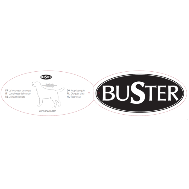 BUSTER - Softshell Black Pepper M/L 45cm