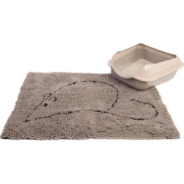 Dog Gone Smart - Cat Litter Mat 88x66CM Gray - (775.8100)