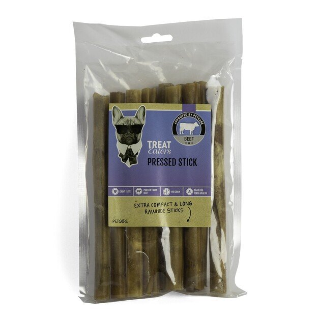 Treateaters - Pressed stick natural 10pcs, 20x2 cm - (20322)