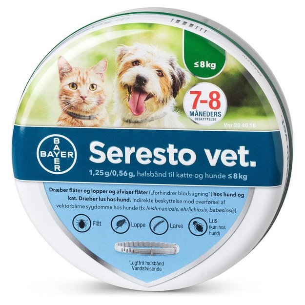 Seresto - Seresto Vet. cat & dog under 8 kg - (384018)