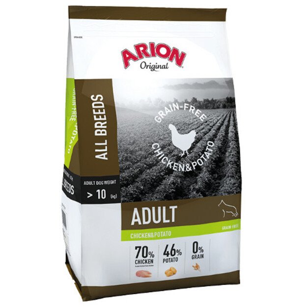 Arion - Dog Food - Grain-free - Chicken & Potato - 12 Kg (104952)