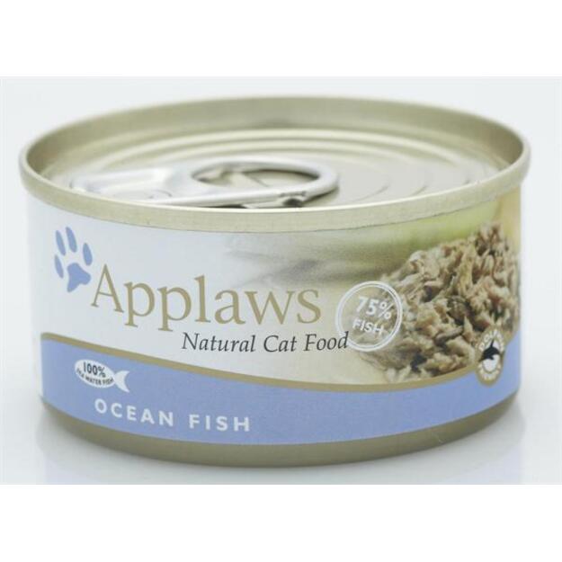 Applaws - 24 x Wet Cat Food 156 g - Ocean Fish