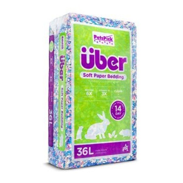 Über - Soft Paper Bedding 36l Confetti - (45060)