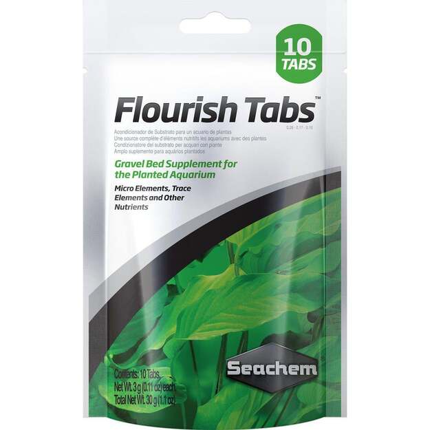 SEACHEM - Flourish Tabs 10 Pack - (159.3000)