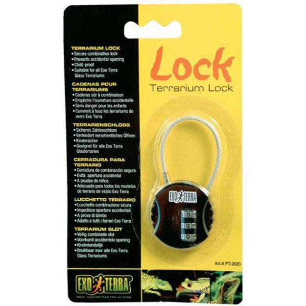 EXOTERRA - Terrarium combination Lock  - (228.0110)