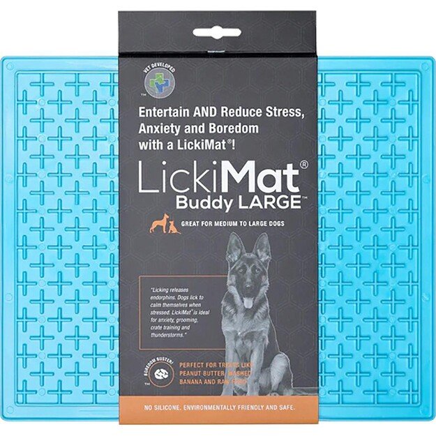 LICKI MAT - Dog Bowl Buddy Xl Light Blue 30,5X25,5Cm - (645.5384)