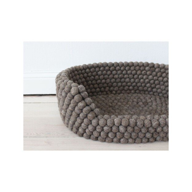 Wooldot - Dog Bed - Chestnut Brown - Medium - 60x40x20cm - (571400400435)