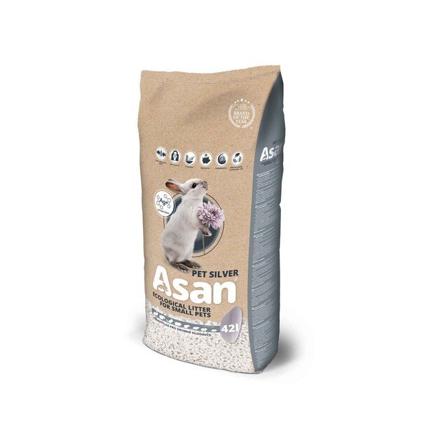 Asan - Pet Silver Bedding 42l 8kg - (859407307015)