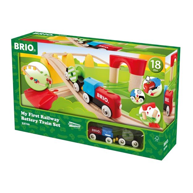 BRIO - My First Railway Battery Operated Train Set (33710)