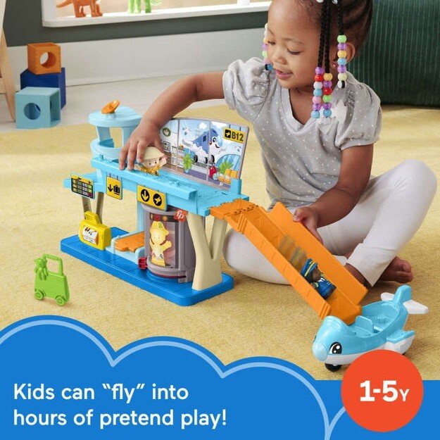 Fisher-Price Little People - Everyday Adventures AIrport Playset (HTJ26)