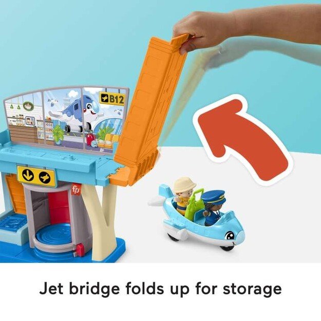 Fisher-Price Little People - Everyday Adventures AIrport Playset (HTJ26)