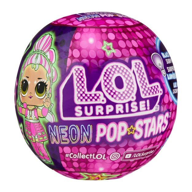 L.O.L. Surprise! - Neon Pop Stars Tots Asst (120674)