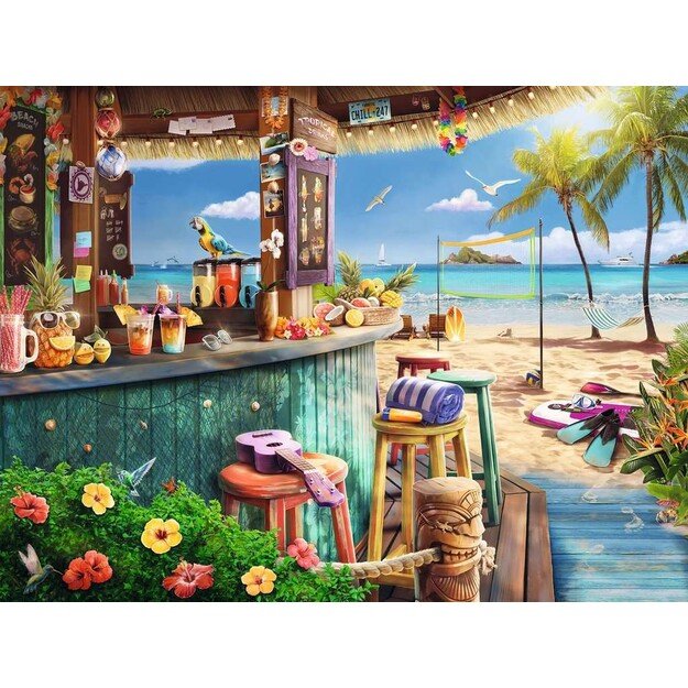 Ravensburger - Puzzle - Beach Bar Breezes 1500p (12000743)