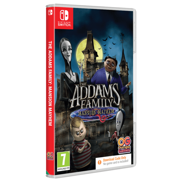 The Addams’s Family: Mansion Mayhem (Code in Box)
      
        - Nintendo Switch