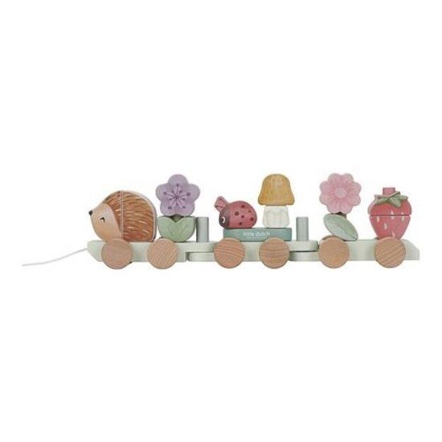 Little Dutch - Stacking Train hedgehog Fairy Garden (LD7335)