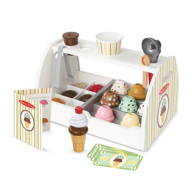 Melissa & Doug - Wooden Ice Cream Counter (19286)