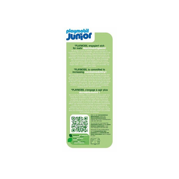 Playmobil - Junior: Organic Market Stall & Forklift (71691)