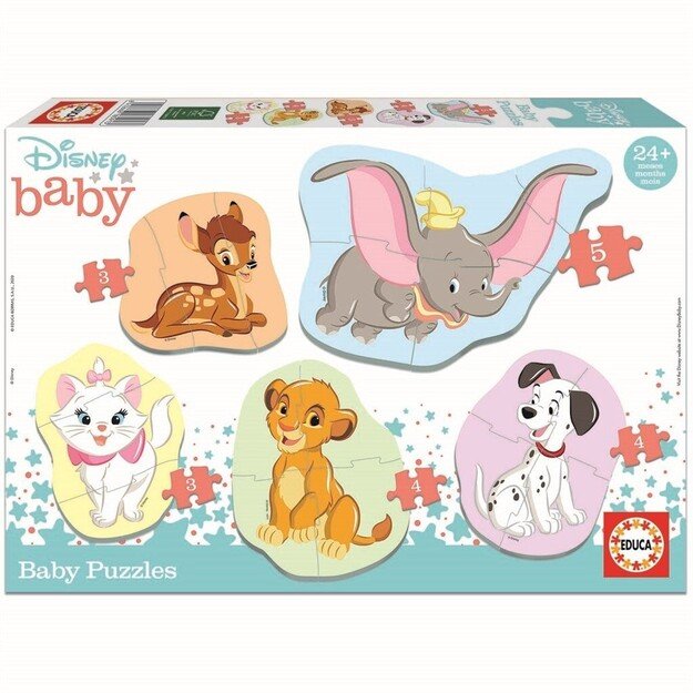 Educa - Baby Disney Animals puzzles (80-18591)